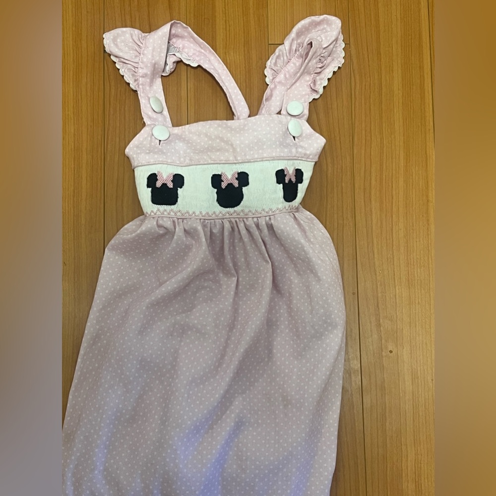 Smocked Auctions Disney Dress Size 5